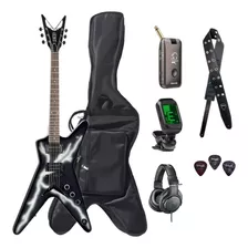 Guitarra Eléctrica Dean Dimebag Black Bolt + Accesorios 