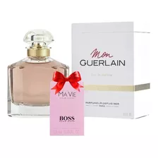 Perfume Mon Guerlain 100ml Dama Original + Regalo