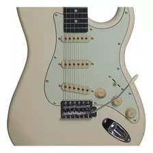 Guitarra Elétrica Memphis Stratocaster Mg-30 Branco Fosco 