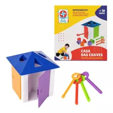 Brinquedo Educativo Infantil Casa Das Chaves Estrela Baby
