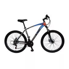 Bicicleta S-pro Zero3 Man R. 29 Freno De Disco Color Gris/azul/rojo