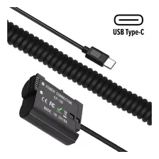 Adaptador Dummy Pd Ep-5b Bateria Nikon En-el15 Espiral Com C