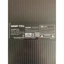 Tv Tcl 55 Polegada Com A Tela Quebrada