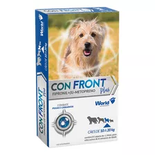 Confront Plus World Contra Pulgas E Carrapatos De 10 A 20kg