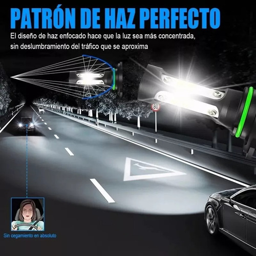 Delanteros 9005 9006 Focos Led Para Toyota Luz Alta/baja Csp Foto 8