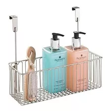 Mdesign - Organizador O Cesta De Metal Para Armario De Baño