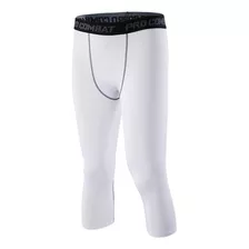 Calça Legging Compressão 3/4 Corrida Segunda Pele Térmica