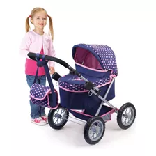 Coche Plegable Para Muñecas Realistas Reborn Con Bolso