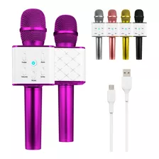 Microfono Karaoke Inalambrico Parlante Recargable Usb