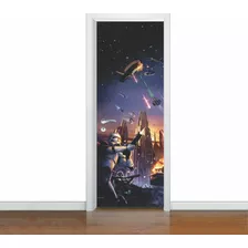 Adesivo Porta Decorativo Star Wars Stormtrooper (cod.stw10)