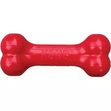 Kong Goddie Juguete Hueso Clásico Rellenable Perro Mediano Color Rojo