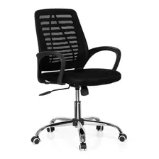 Silla De Oficina Escritorio Ruedas Cromado Regulable - Anker