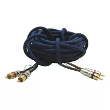 Cable 5 Metros Rca Subwoofer Mallado Potencia Profesional 