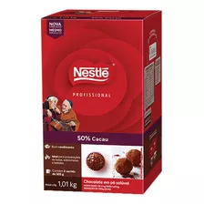 Chocolate Solúvel 50% Cacau Profissional Nestlé Sem Glúten Caixa 0.5 Kg 2 U