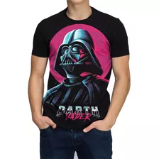 Camisa Camiseta Star Wars Darth Vader Mascuina E Feminina