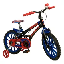 Bicicleta Bike Aro 16 Athor Baby Lux Spider Man Homem Aranha