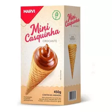 Mini Casquinha Sorvete Crocante 60 Uni Cx 450g