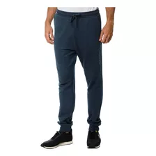 Calça Calvin Klein Jeans Moletom Side New Logo Azul Marinho