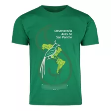 Playera Algodón Diseño Observatorio Aves San Pancho 