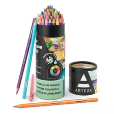 Set 48 Lápices Acuarelables Dibujo Acuarela Premium Arteza