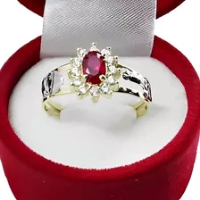 Anel De Formatura Feminino Em Ouro 18k 750 Legítimo Garantia