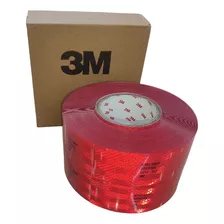 Cinta Reflectiva 3 M Roja 