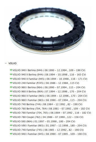 Rodamiento Amortiguador Volvo S90 - V90 Foto 3
