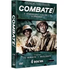Box Original: Combate ! 3ª Temporada Vol.2 Combat - 4 Dvds