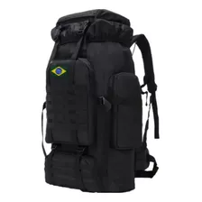 Mochila Masculina Cargueira 80l Mochilão Reforçada Topíssima