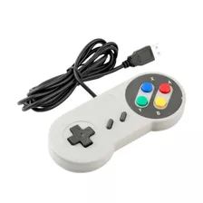 Control Joystick Usb Tipo Consola Retro 16-bits 8 Botones