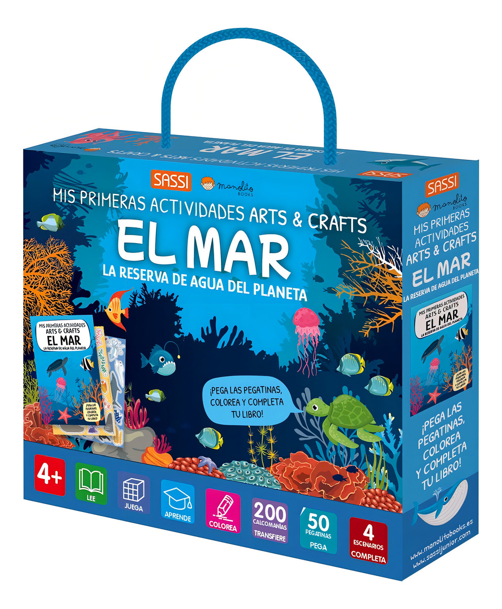 Mar, El Mis Primeras Actividades Arts & Crafts, De Sin . Editorial Sassi En Español