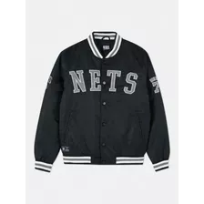 Chaqueta Bomber Brooklyn Nets Original Nba