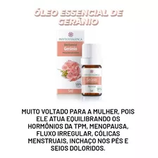 Óleo Essencial Gerânio Phytoterápica 05 Ml 100% Natural