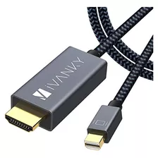 Ivanky - Cable Mini Displayport A Hdmi (trenzado De Nailon, 