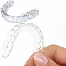 Protetor Dental P/ Bruxismo Silicone Kit 2 +1 Estojo/caixa