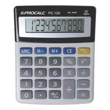 Calculadora Procalc Mesa 10 Dígitos Pc120