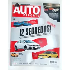 Revista Auto Esporte 601 Jun /2015 Cruze Turbo Nissan Gtr