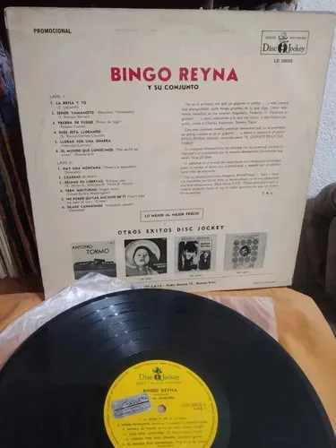Bingo Reyna - Increíble - vinilo 1966