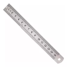 Régua De Metal Apex - 15 Cm