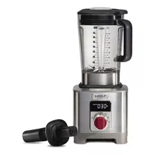 Licuadora Wolf Gourmet Wgbl100s 64 Fl Oz Acero Inoxidable Con Vaso De Tritan 120v