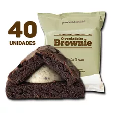 40 Brownies De Cookies N'cream - O Verdadeiro Brownie