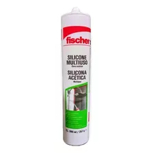 Sellador Silicona Fischer 260ml Cartucho Multiuso Acetica