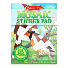 Pad Stickers Mosaico - Naturaleza Melissa & Doug