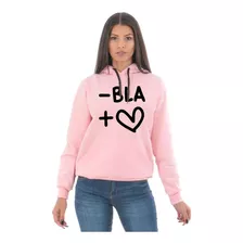 Blusa Moletom Canguru Feminina Tumblr Coração Love + - Top