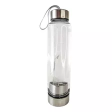 Botella Agua Cuarzo Cristal Natural Gemoterapia Elixir 