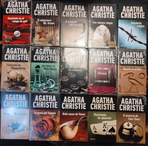 Combo Colección 31 Libros De Aghata Christie