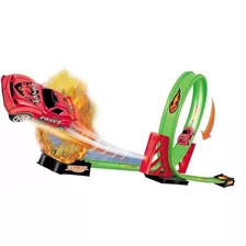 Pista De Corrida Carrinho Single Loop Wheels Multikids Cor Colorido