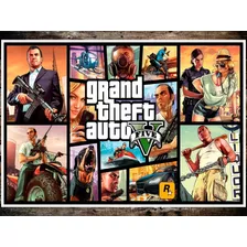 Combo Posters Gta 5 Y Five Nights At Freddys 47x32cm 200grms