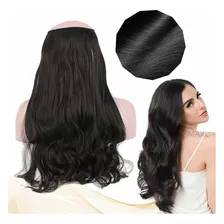 55cm Extensiones De Cabello Pelo Postizo Cabello Lavable