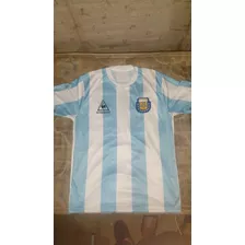 Camiseta Selección Argentina 1986 #10 Maradona